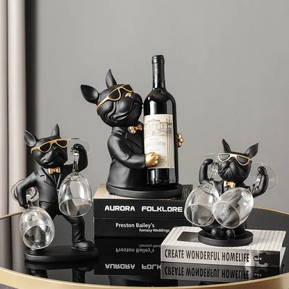 Home Decoration Animal Figurines Wine