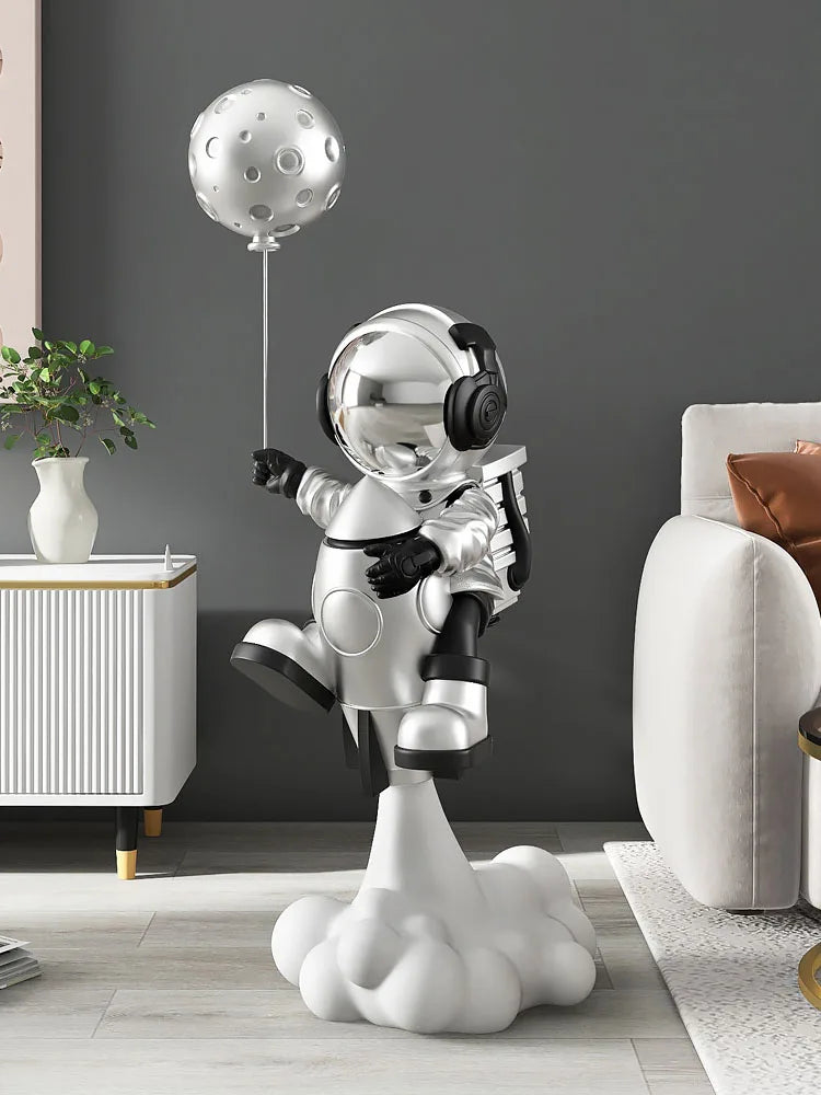 Balloon Astronaut Sculptures