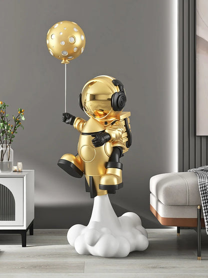 Balloon Astronaut Sculptures