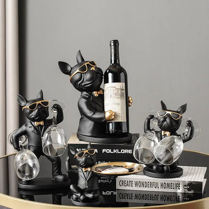 Home Decoration Animal Figurines Wine