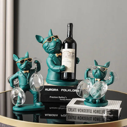 Home Decoration Animal Figurines Wine