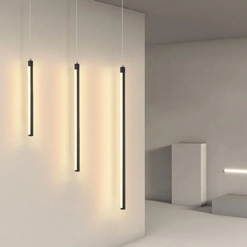 LED Long Pendant Lights for Dining Room, Bedroom