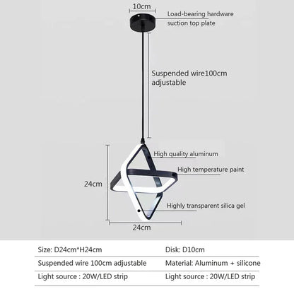 Led կախազարդ լույսեր