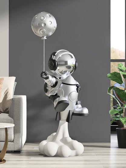 Balloon Astronaut Sculptures