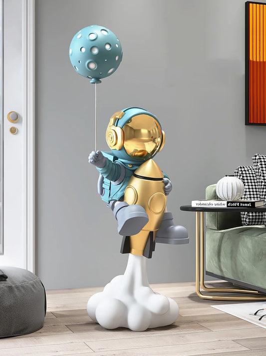 Balloon Astronaut Sculptures