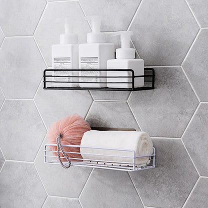 Wall-Mounted Bathroom Shelving Shampoo Shower Gel