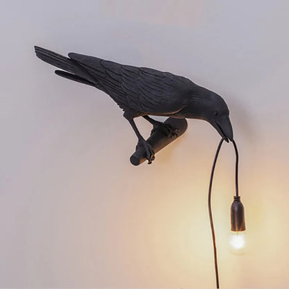 Decorative lamp "raven"