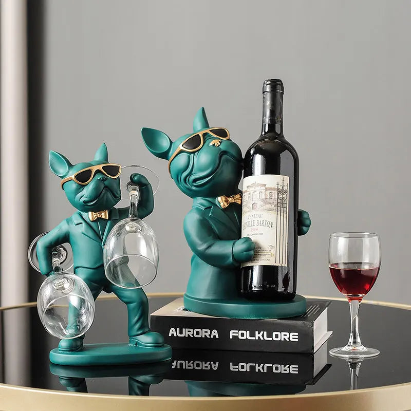 Home Decoration Animal Figurines Wine