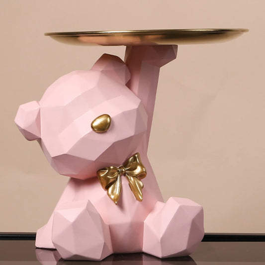 Geometric Bear Desk