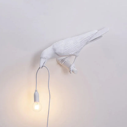 Decorative lamp "raven"